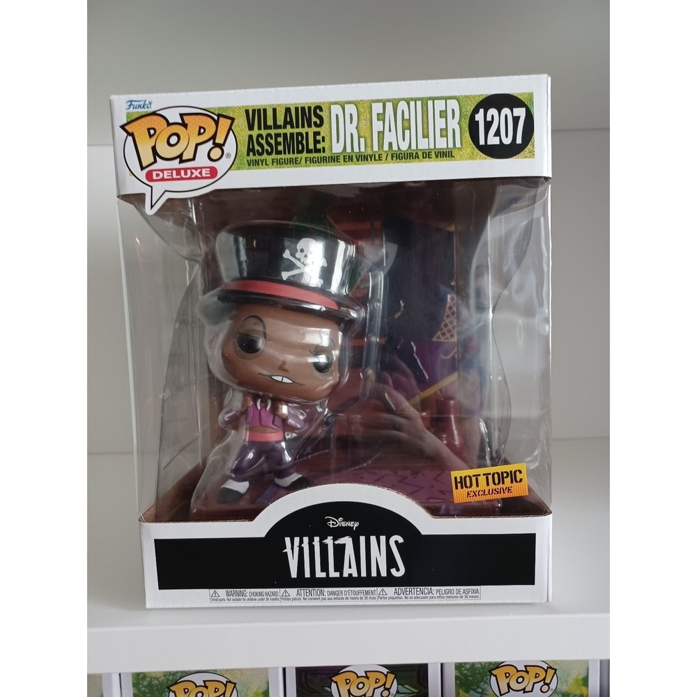 Disney Dr. Faciler Princess And The Frog 1207 Vinyl Figure Funko Pop Collectible